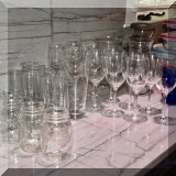 K06. Glasses and stemware. 